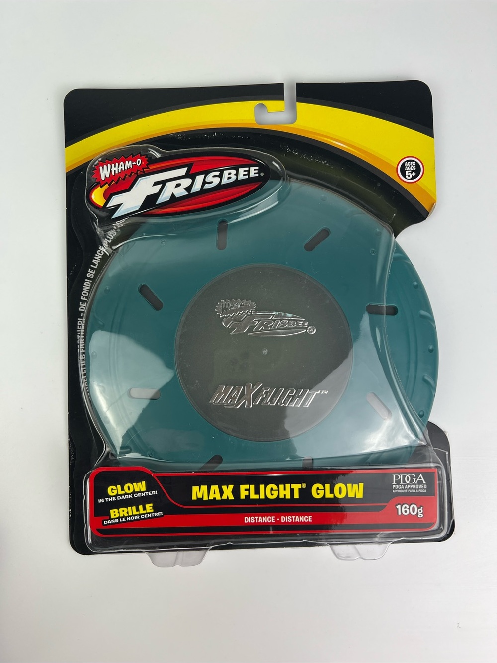 NEW - Wham-O Max Flight Glow Frisbee Disc